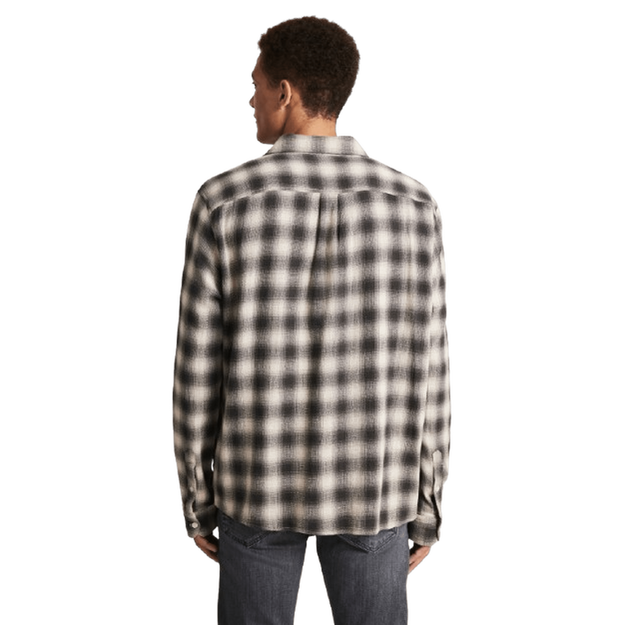 MAVI: Night Shade Check Woven Men's SHirt guys-and-co