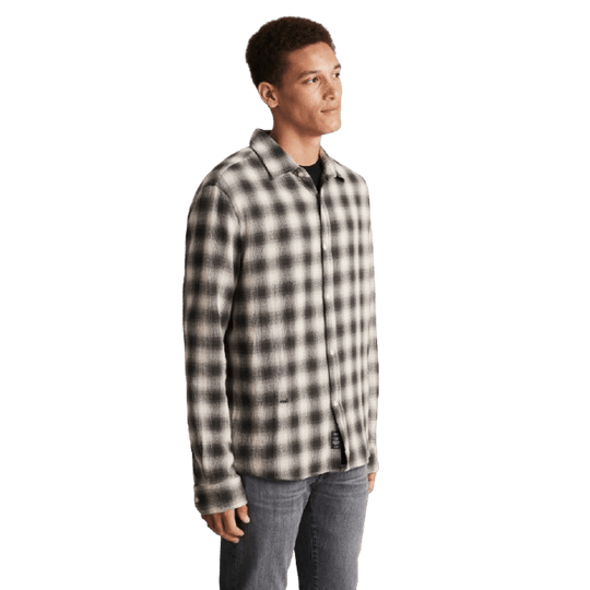MAVI: Night Shade Check Woven Men's SHirt guys-and-co