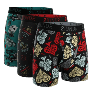 2UNDER: Swing Shift Boxer Brief- Spades guys-and-co