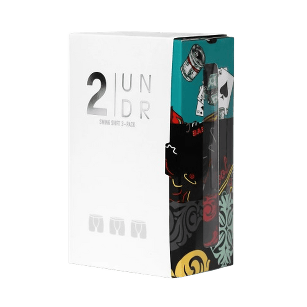 2UNDER: Swing Shift Boxer Brief- Spades guys-and-co