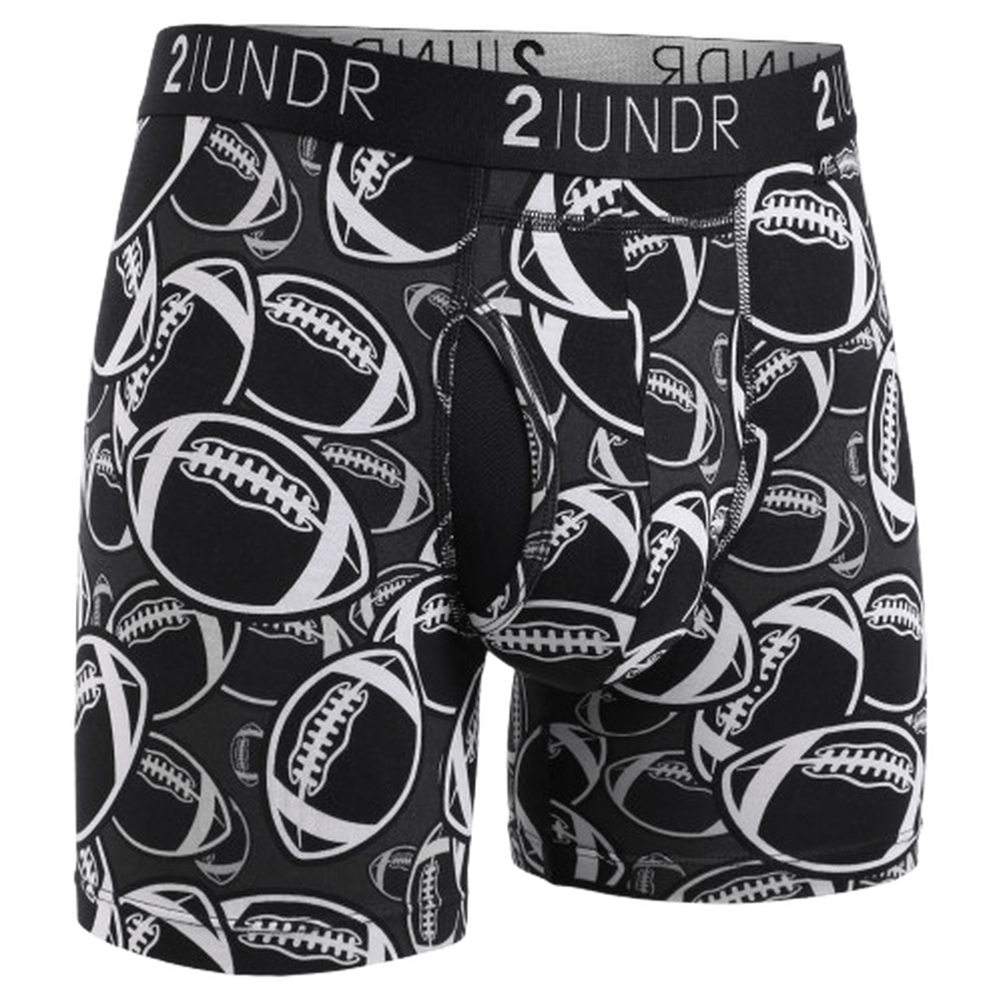 2UNDER: Swing Shift 6" Boxer Brief- Grid Iron guys-and-co