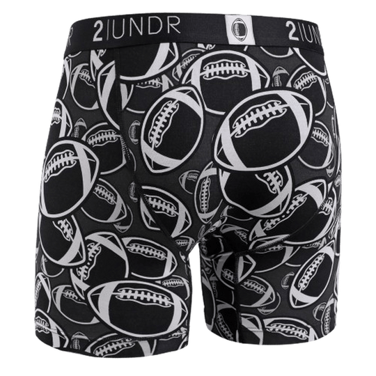 2UNDER: Swing Shift 6" Boxer Brief- Grid Iron guys-and-co