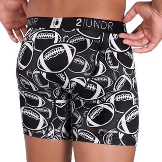 2UNDER: Swing Shift 6" Boxer Brief- Grid Iron guys-and-co
