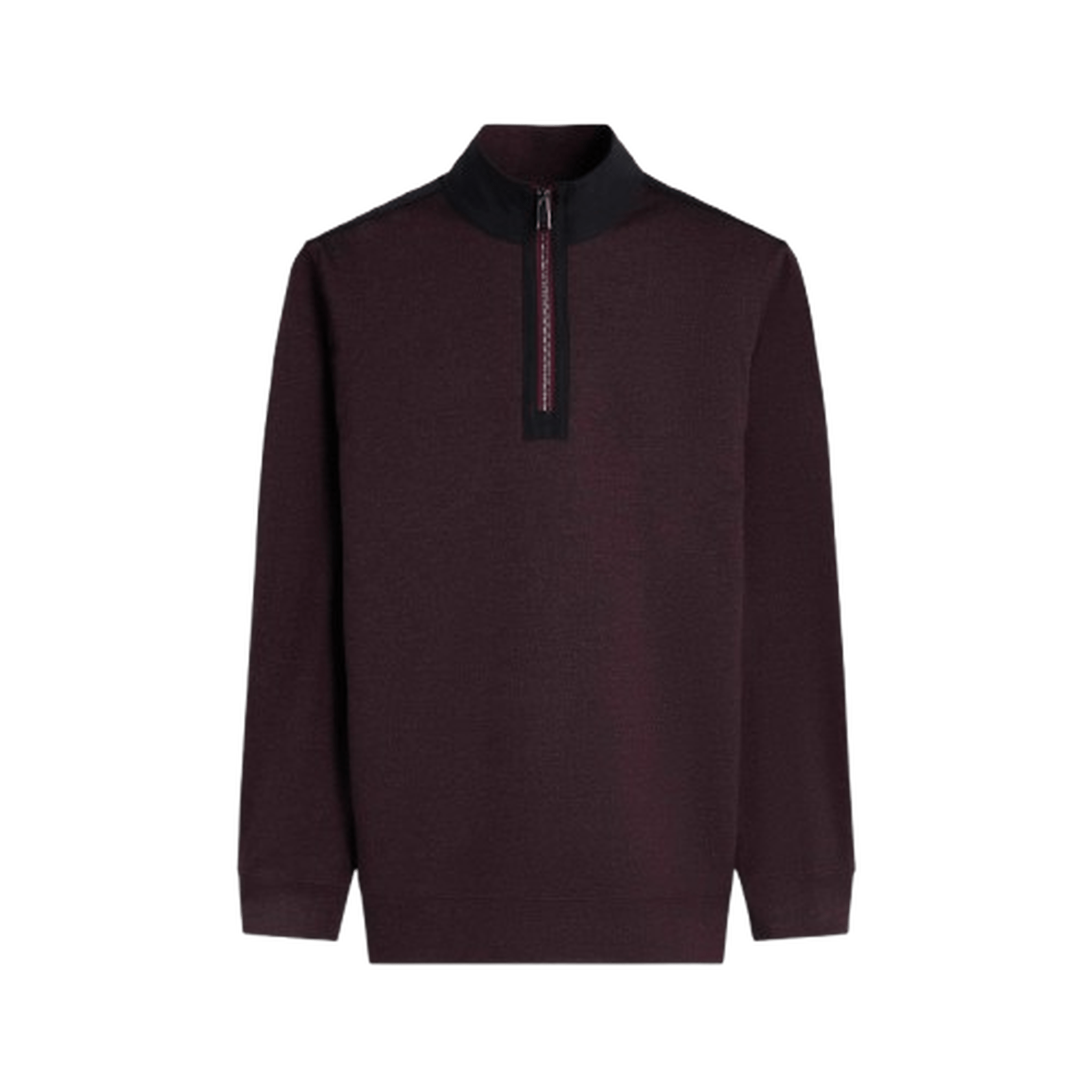 BUGATCHI: Twill Effect Performance Quarter Zip guys-and-co