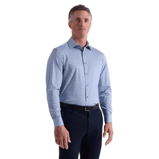 BUGATCHI: James Herringbone OoohCotton® Shirt guys-and-co