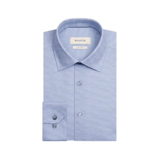 BUGATCHI: James Herringbone OoohCotton® Shirt guys-and-co