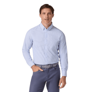 MIZZEN + MAIN: Leeward Trim Men's Dress Shirt guys-and-co