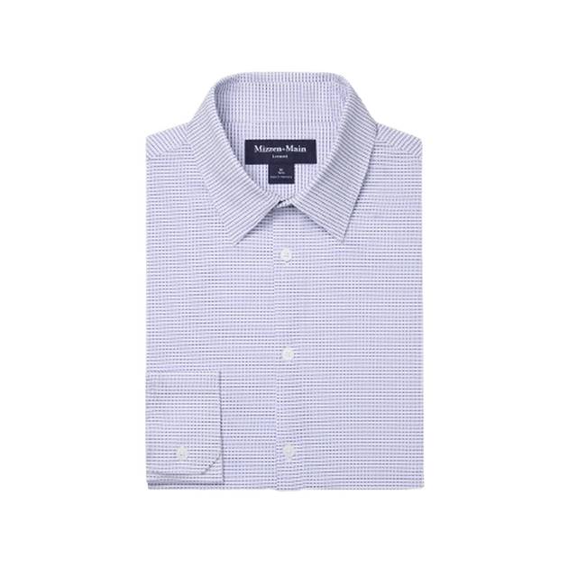 MIZZEN + MAIN: Leeward Trim Men's Dress Shirt guys-and-co