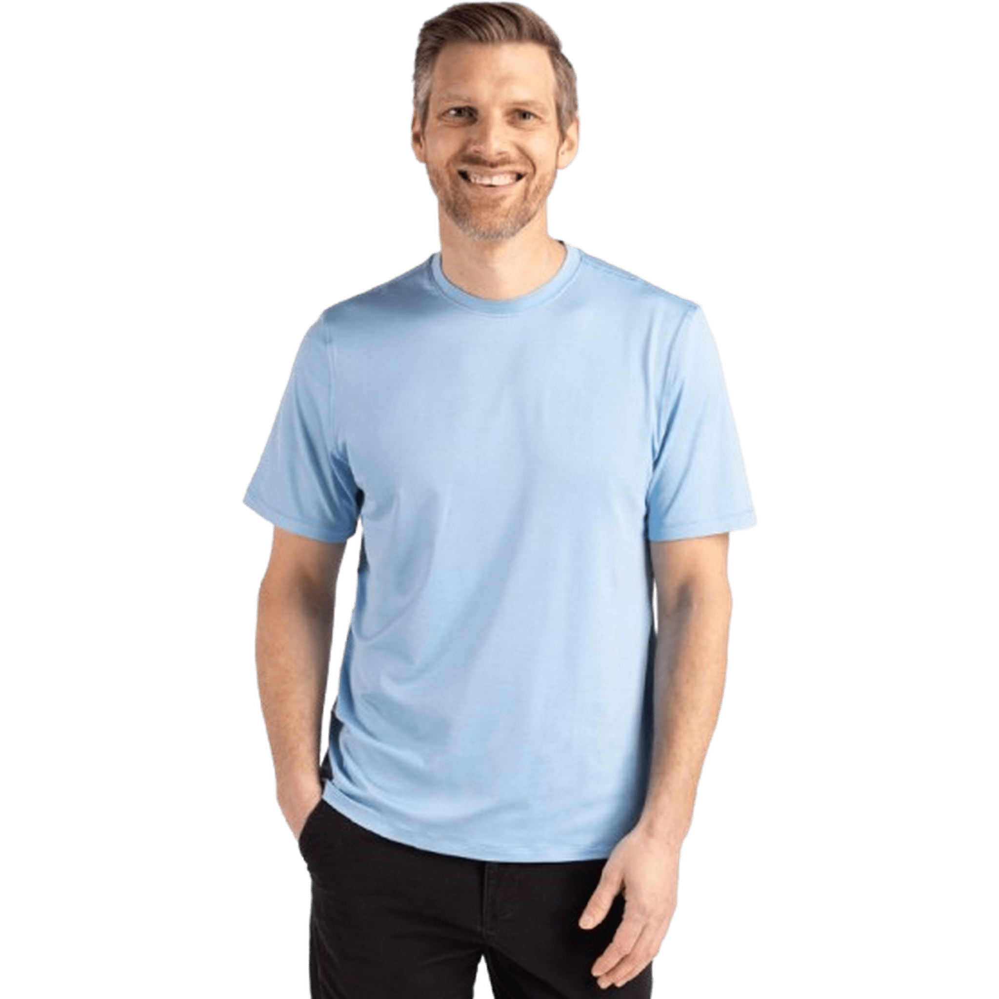 CUTTER & BUCK: Coastline Crew Neck T-Shirt guys-and-co