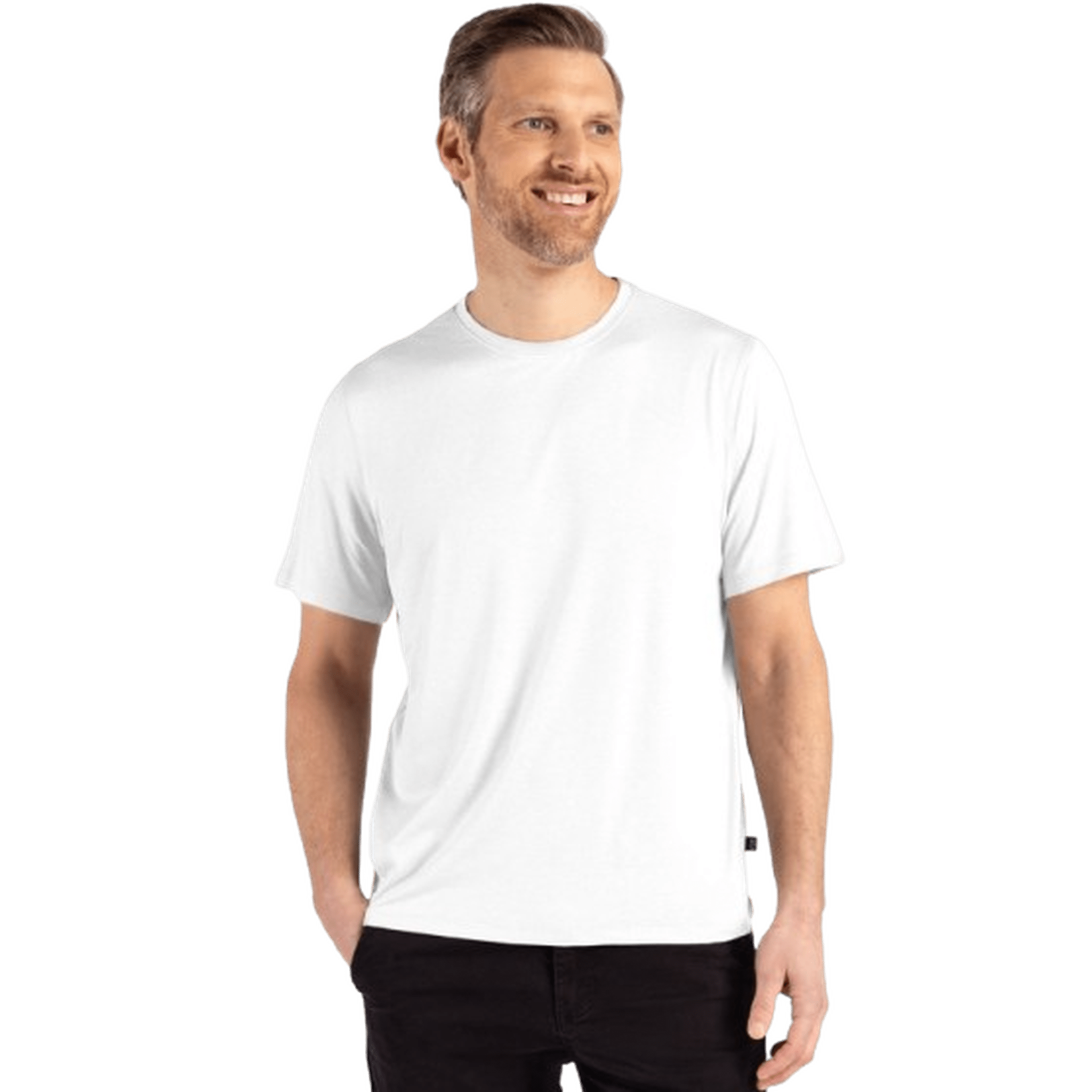 CUTTER & BUCK: Coastline Crew Neck T-Shirt guys-and-co