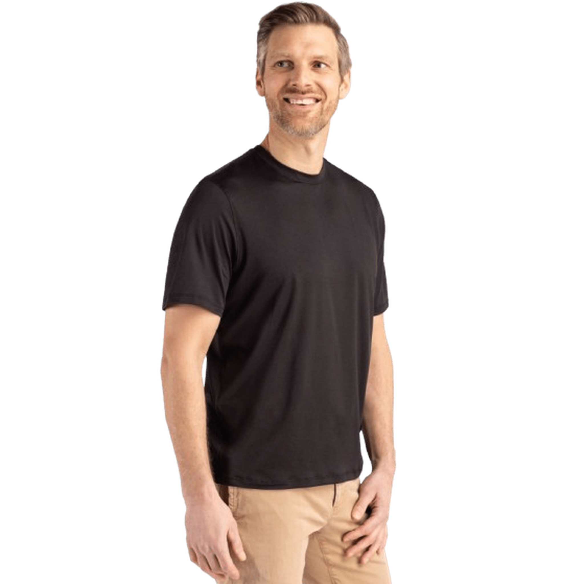 CUTTER & BUCK: Coastline Crew Neck T-Shirt guys-and-co