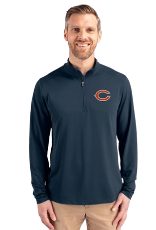 CUTTER & BUCK: Chicago Bears 1/4 Zip guys-and-co