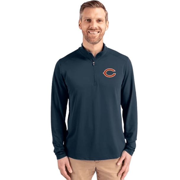 CUTTER & BUCK: Chicago Bears 1/4 Zip guys-and-co