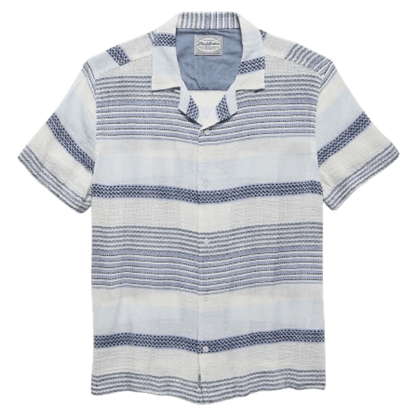 FLAG & ANTHEM: Lakesite Linen Shirt guys-and-co