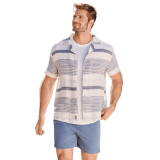 FLAG & ANTHEM: Lakesite Linen Shirt guys-and-co