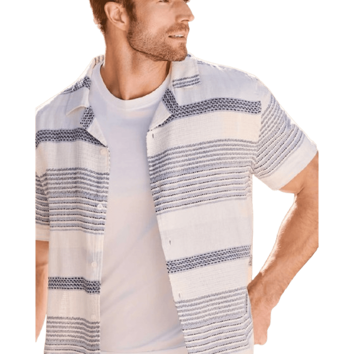 FLAG & ANTHEM: Lakesite Linen Shirt guys-and-co