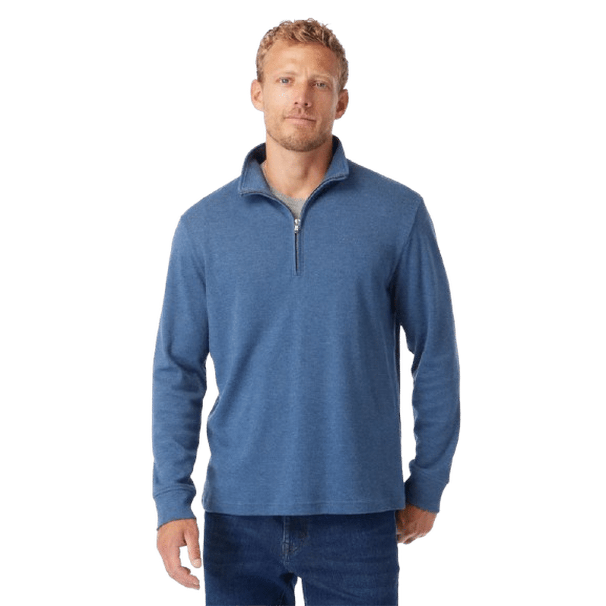 FAIR HARBOR: Larchmont Seawool 1/4 Zip guys-and-co
