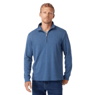 FAIR HARBOR: Larchmont Seawool 1/4 Zip guys-and-co