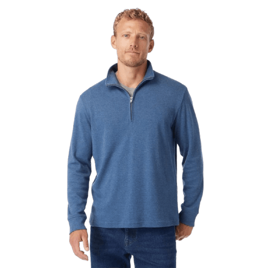 FAIR HARBOR: Larchmont Seawool 1/4 Zip guys-and-co