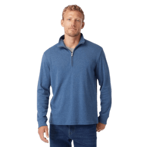 FAIR HARBOR: Larchmont Seawool 1/4 Zip guys-and-co