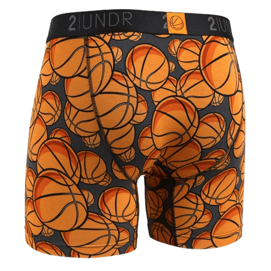 2UNDER: Swing Shift 6" Boxer Brief- Hoops guys-and-co