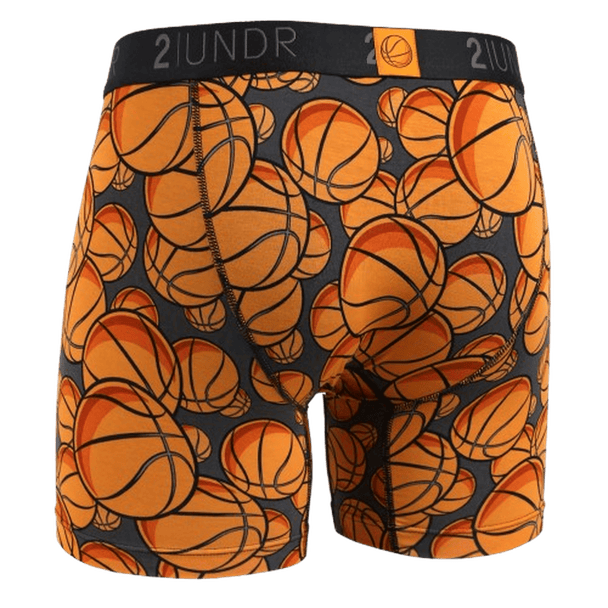 2UNDER: Swing Shift 6" Boxer Brief- Hoops guys-and-co
