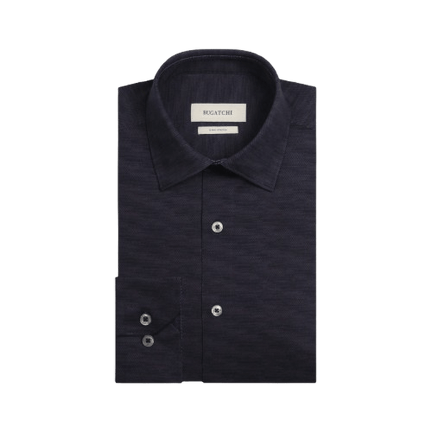 BUGATCHI: James Herringbone OoohCotton® Shirt guys-and-co