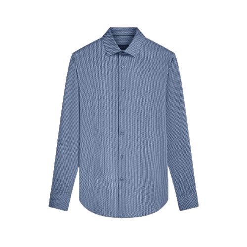 BUGATCHI: James Geometric OoohCotton Shirt guys-and-co