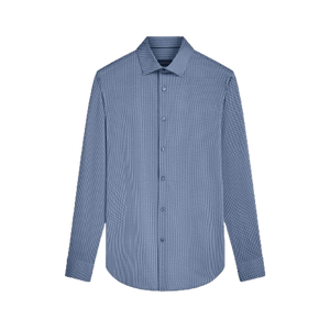 BUGATCHI: James Geometric OoohCotton Shirt guys-and-co