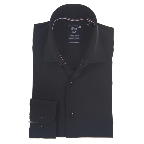 CHRISTOPHER LENA: Proper Sport Performance Men’s Shirts- Black guys-and-co