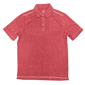 NICOBY: Polynosic Knit Short Sleeve Polo guys-and-co