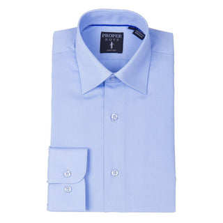 Proper: Boy's Dress Shirt 8 / Powder Blue Proper: Boy's Dress Shirt 8 / Powder Blue