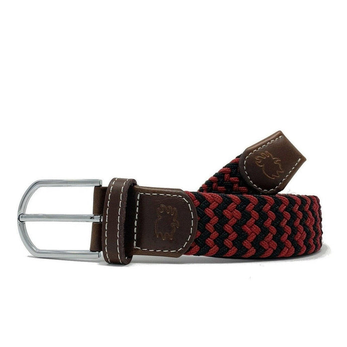 ROOSTAS: The Columbia Two Toned Woven Elastic Stretch Belt guys-and-co
