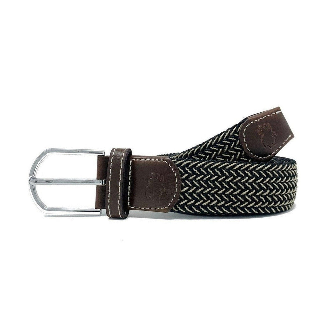 ROOSTAS: The Maui Two Toned Woven Elastic Stretch Belt guys-and-co