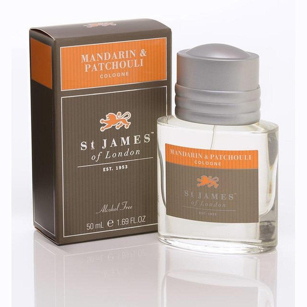 ST. JAMES OF LONDON: Mandarin & Patchouli Cologne guys-and-co