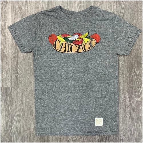 THE ORIGINAL RETRO BRAND: Men's Chicago Hot Dog T-Shirt guys-and-co