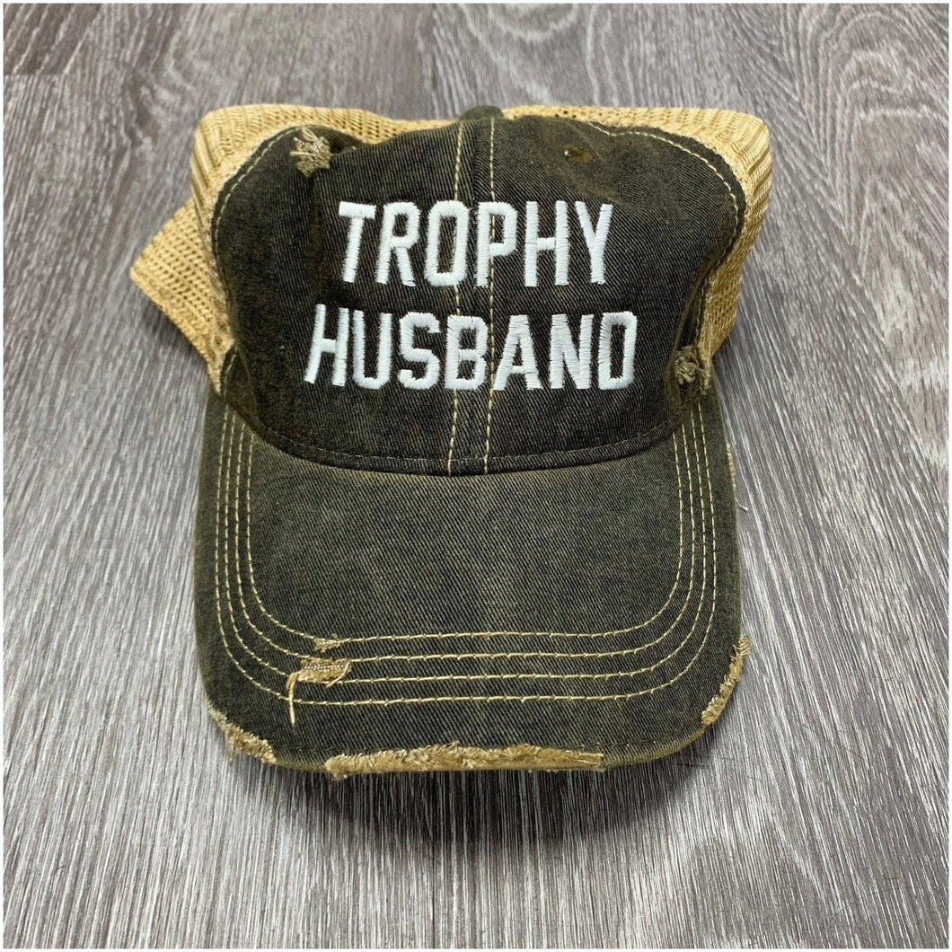 THE ORIGINAL RETRO BRAND: Thophy Husband Trucker Hat guys-and-co